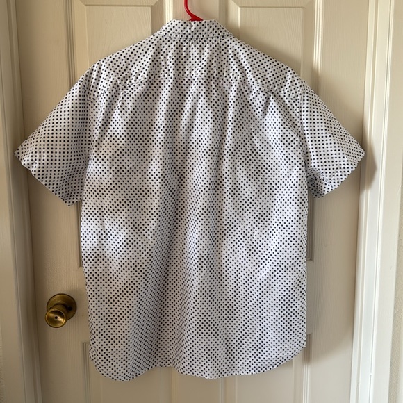 J. Crew Button Down Short Sleeve Shirt, XL Slim Fit - Picture 2 of 4